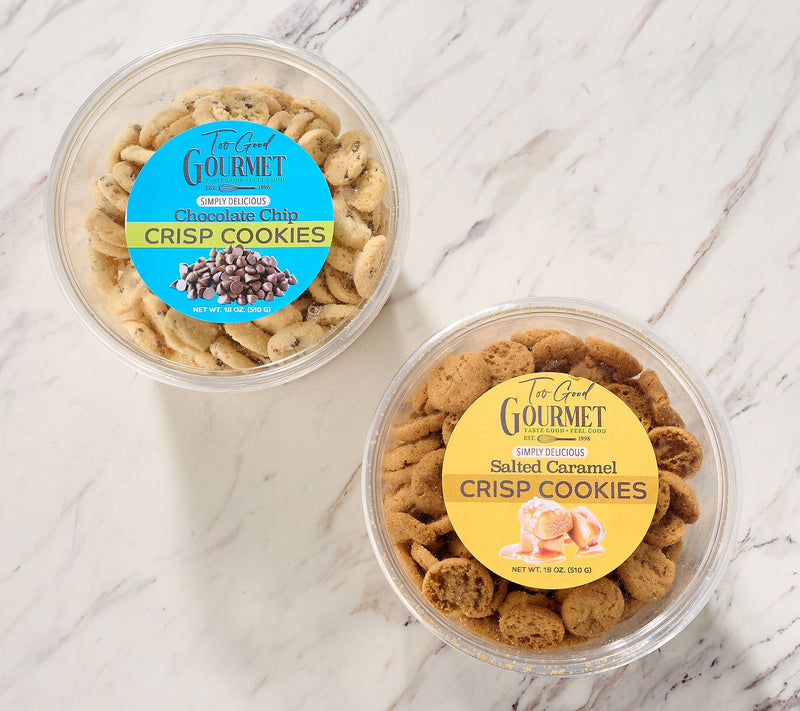 Too Good Gourmet 440 Count Mini Cookie Crisps In 2 Tubs — View 2