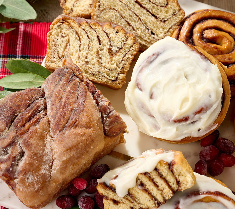 Jimmy the Baker (2) 1lb Braided Bread & 7 Ct Cinnamon Buns — Main view