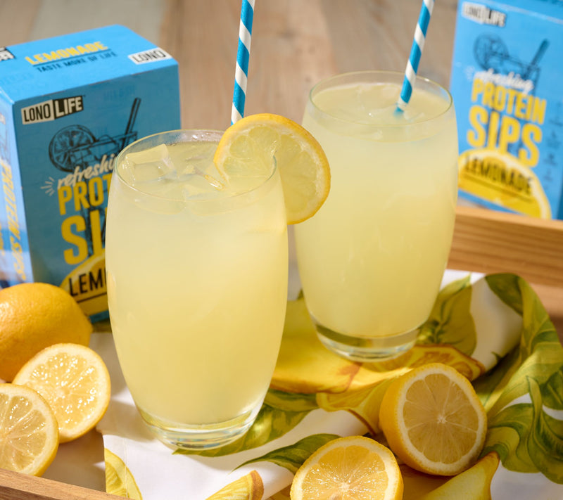 LonoLife 20 Single Serve Protein Packed Lemonade Mixes — Main view