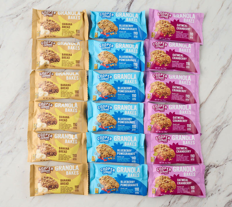 Cooper Street 18 Individually Wrapped Granola Bake Bars — View 2
