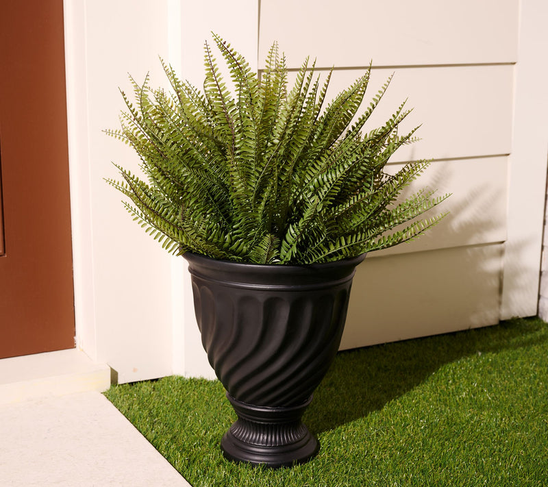 Garden Reflections 27" Removeable Fern with Planter — View 4