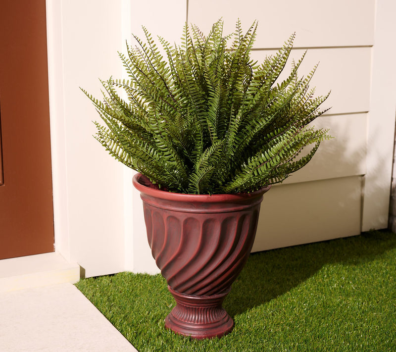 Garden Reflections 27" Removeable Fern with Planter — View 5