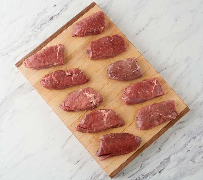Rastelli's (10) 6-oz Black Angus Sirloin Steaks — View 2