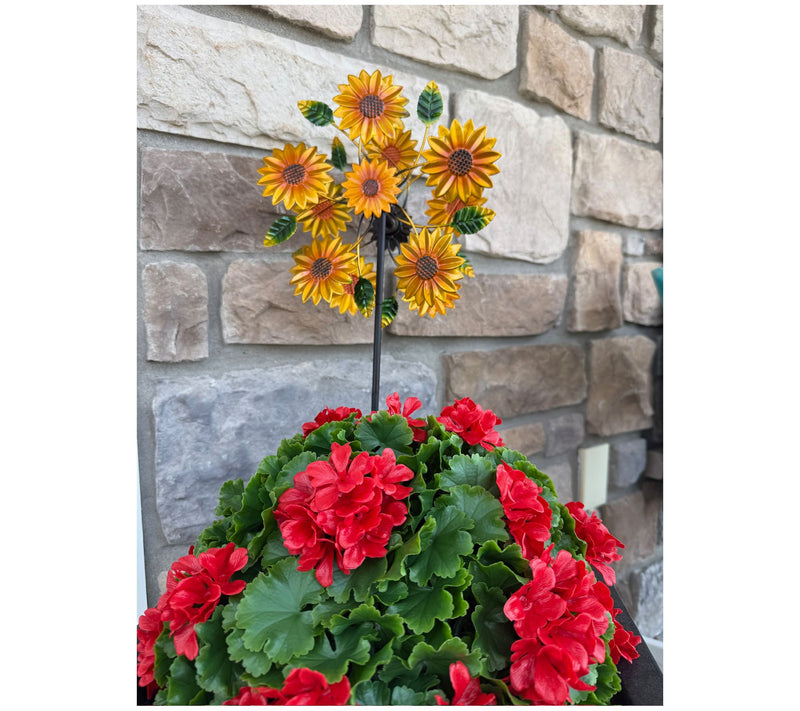 Temp-Tations Outdoors Set of 2 Mini Wind Spinners — View 7