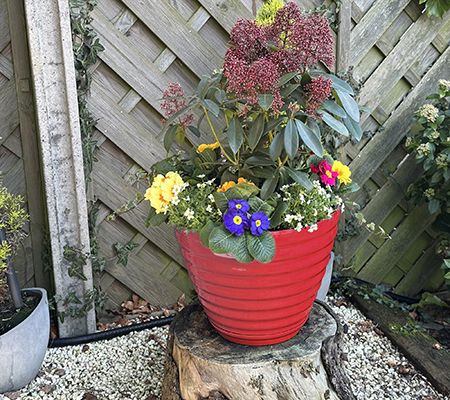 Jennings Set of 2 XL Twist 14" Planters — View 7