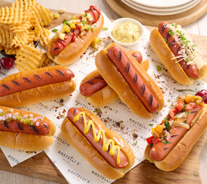 Rastelli's (30) 3.2-oz Black Angus Beef Hot Dogs