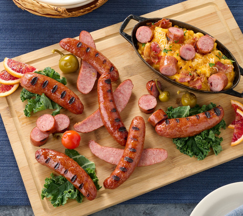 Corky's BBQ 6-lbs Sweet & Smokey or Cheddar Stuffed Smoked Sausage — Main view
