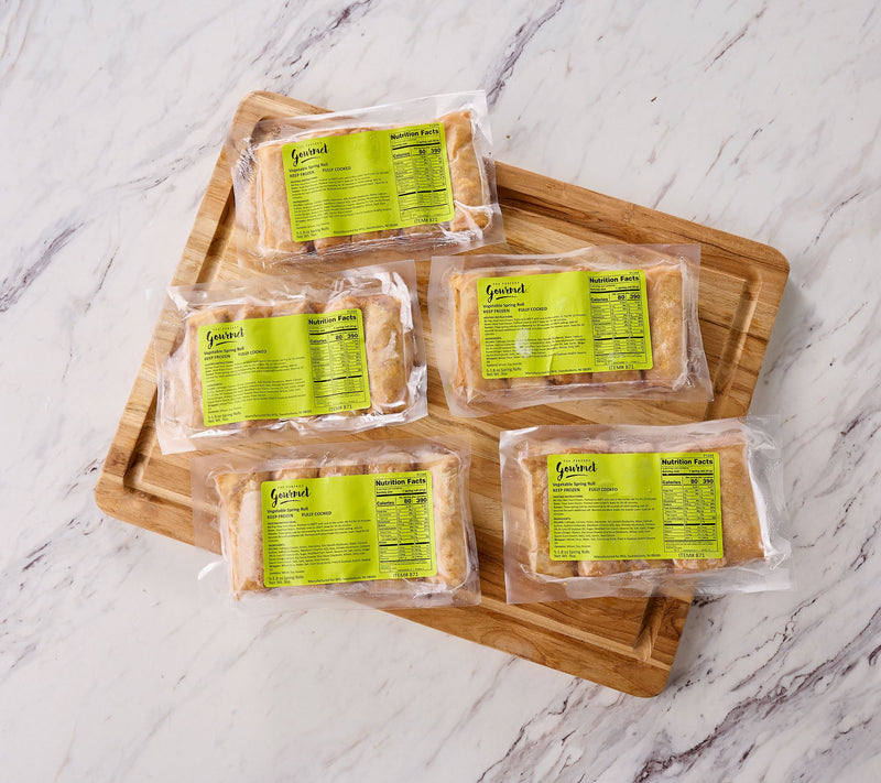 The Perfect Gourmet (25) Springrolls in Chicken or Vegetable — View 2