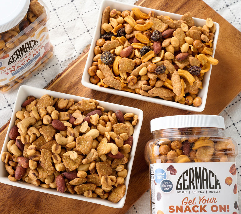 Germack (2) Jar Set Crispy Corn & Cashew Snack-On Mix — Main view