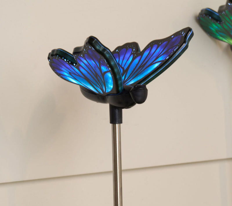 Jennings S/4 Flashing Solar Butterfly or Dragonfly Stakes — View 2