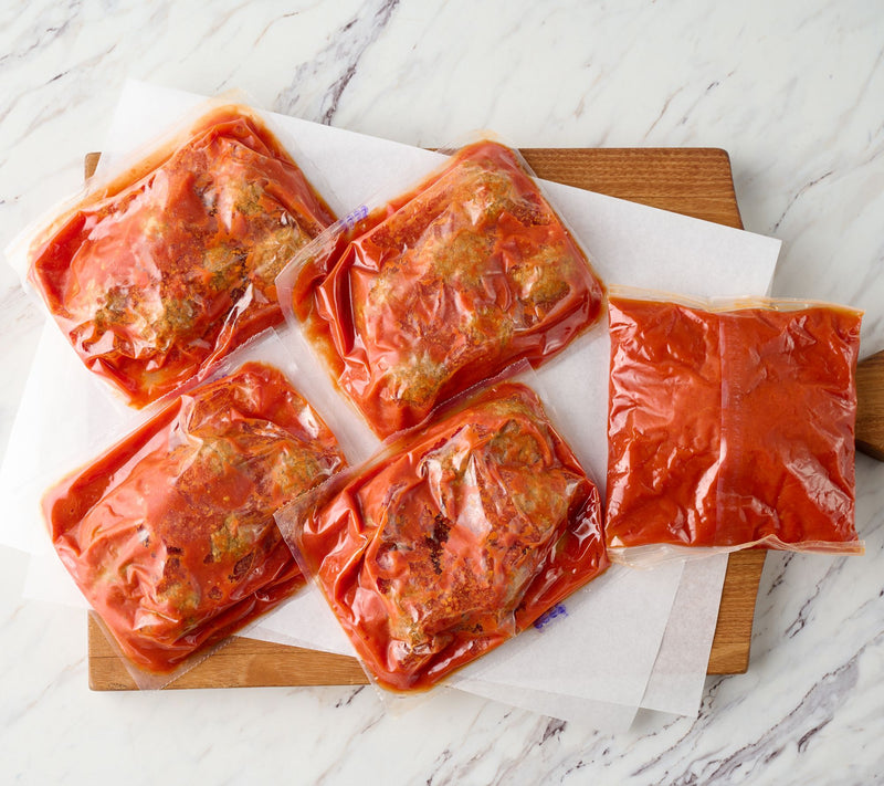 Mama Mancini's 4-lbs 4 Cheese Chicken or Beef Meatballs w/ 1 lb Sauce — View 4