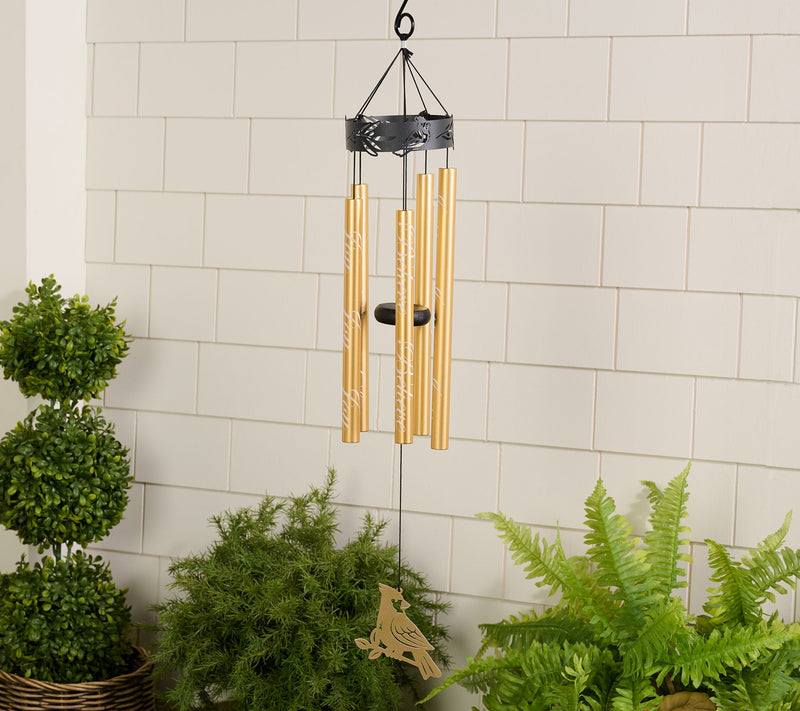 Home 2 Garden 36" 5-Bell Inspirational Hand Tuned Wind Chime — View 13