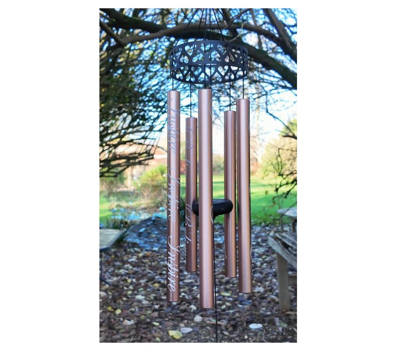 Home 2 Garden 36" 5-Bell Inspirational Hand Tuned Wind Chime — View 6