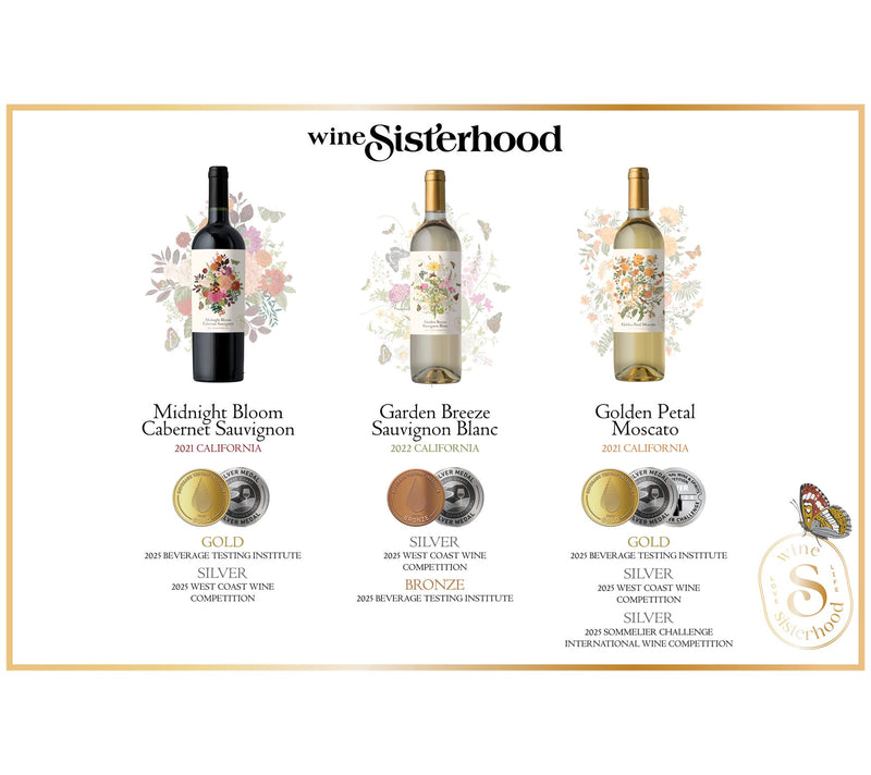 Wine Sisterhood AOP Edition (6) Bottle Wine Set — View 6