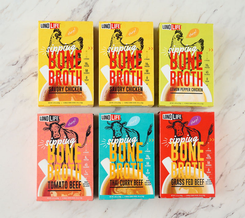 LonoLife 24-ct Single-Serve Protein-Packed Bone Broth — View 2