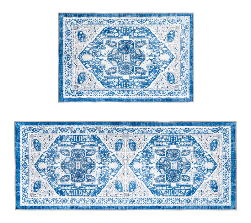 Plow & Hearth Set of 2 Washable Runner and Mat — View 11