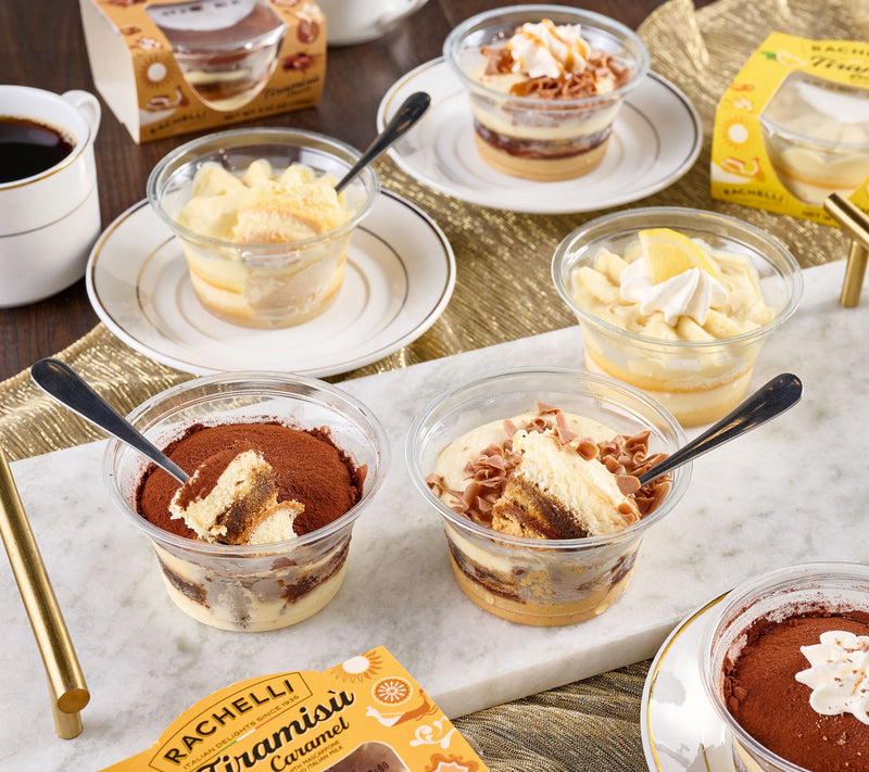 Rachelli (12) 3.5oz Italian Tiramisu Individual Desserts — Main view
