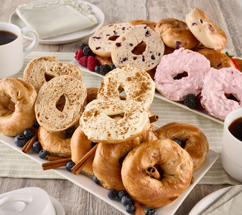 Just Bagels (24) 2oz. NYC Mini Bagels in Choice of Flavors — Main view