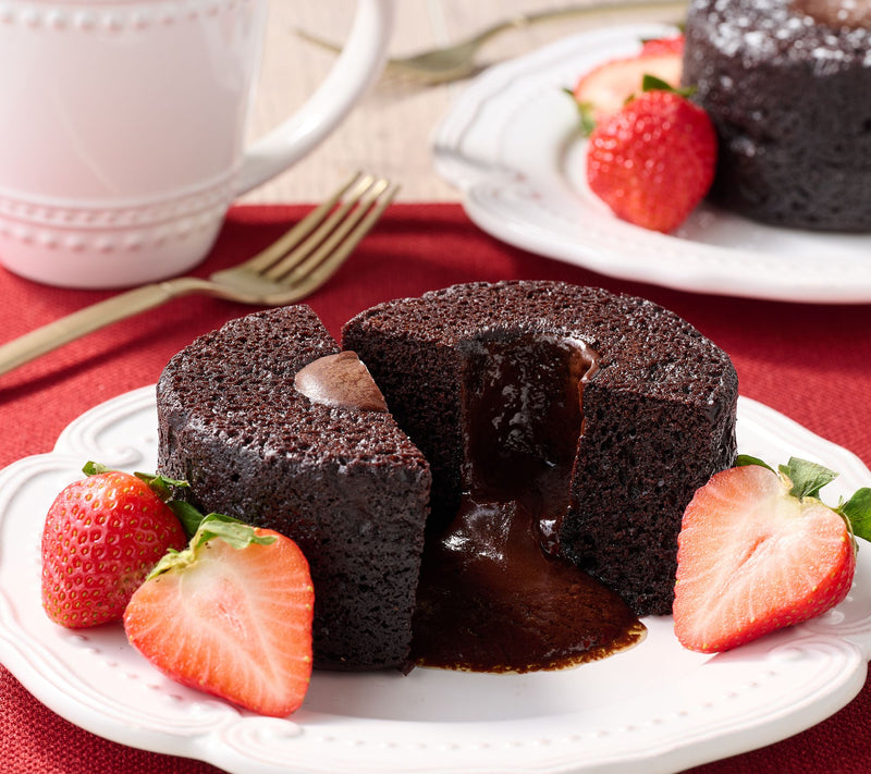 Delizioso Desserts (12) 6oz Chocolate Ganache Lava Cakes — Main view