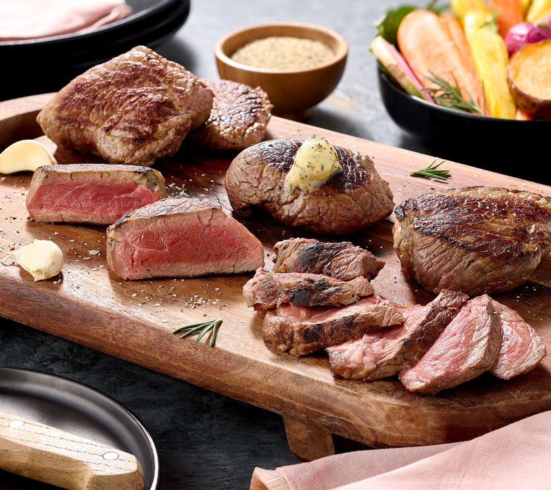Rastelli's (10) 5-oz Black Angus Center Cut Sirloin Steaks — View 3