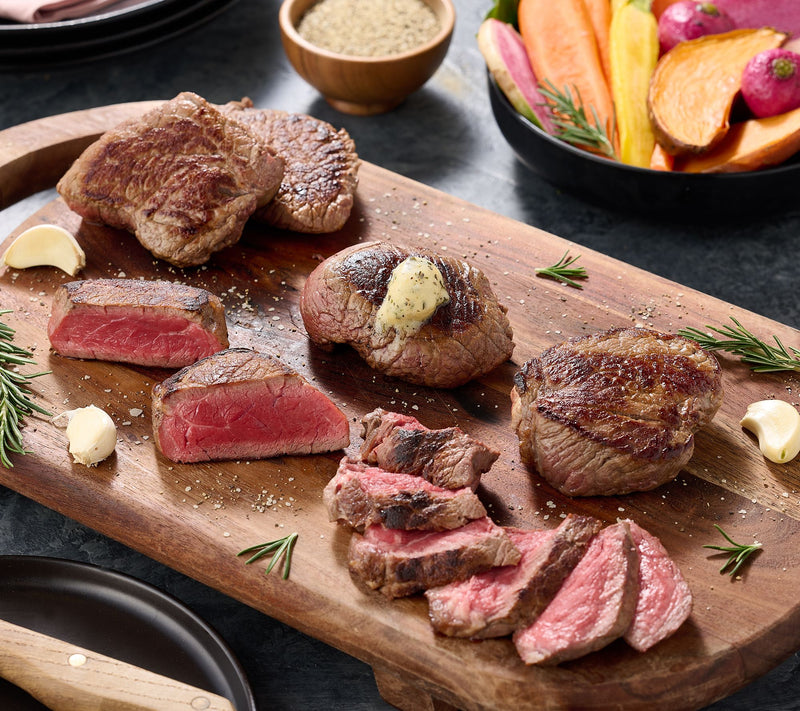 Rastelli's (10) 5-oz Black Angus Center Cut Sirloin Steaks — Main view