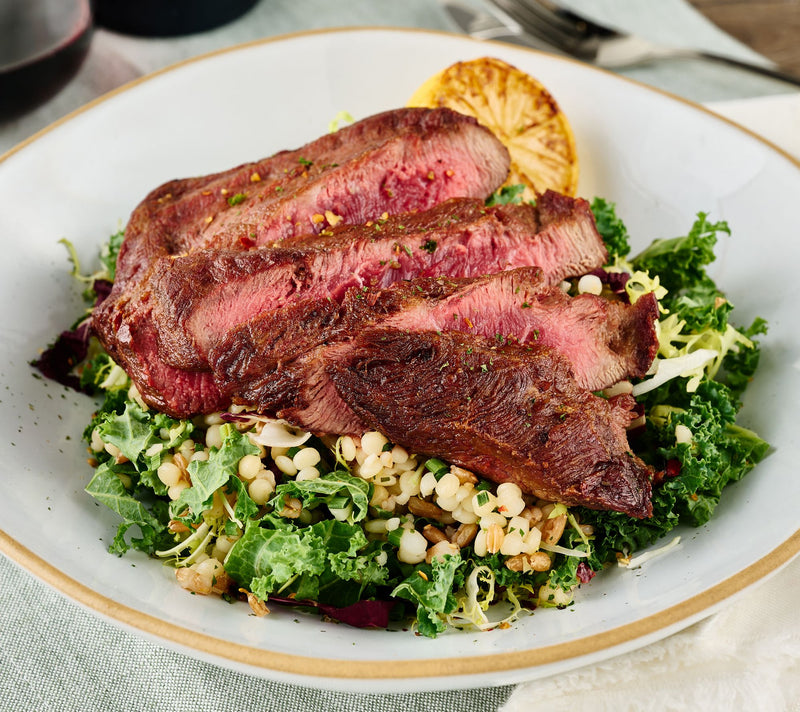 Rastelli's (4) 8-oz Black Angus Flat Iron Steaks — Main view