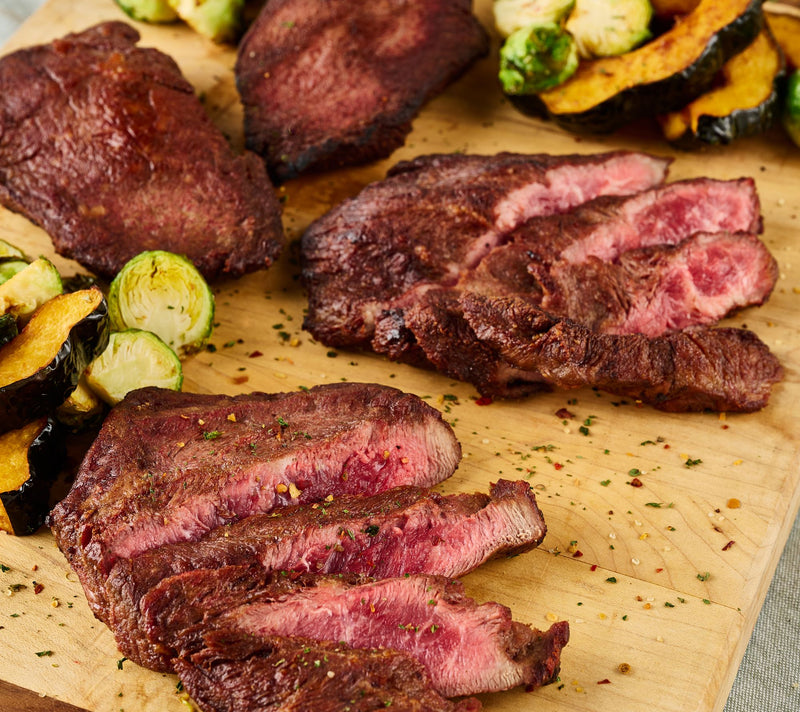 Rastelli's (8) 8-oz Black Angus Flat Iron Steaks — Main view