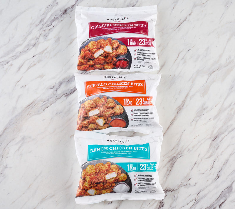 Rastelli's (3) 1-lb Bags White Meat Chicken Bites — View 4