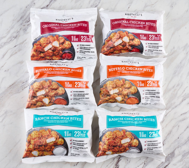 Rastelli's (6) 1-lb Bags White Meat Chicken Bites — View 2