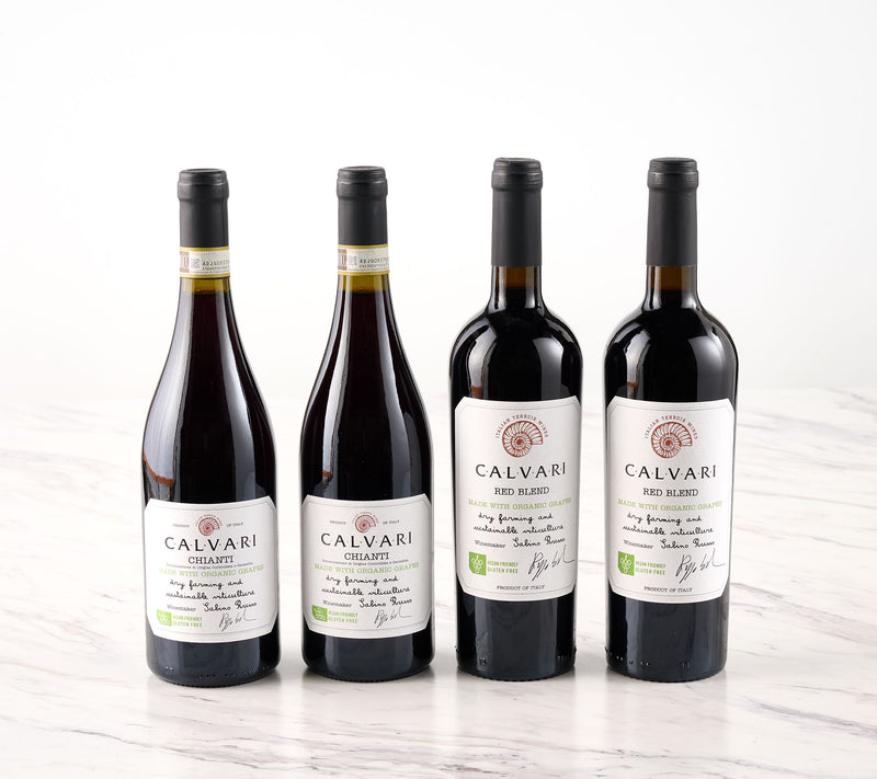 Hemispheres (4) 750ml Btls Organic Italian Wine Collection — View 4