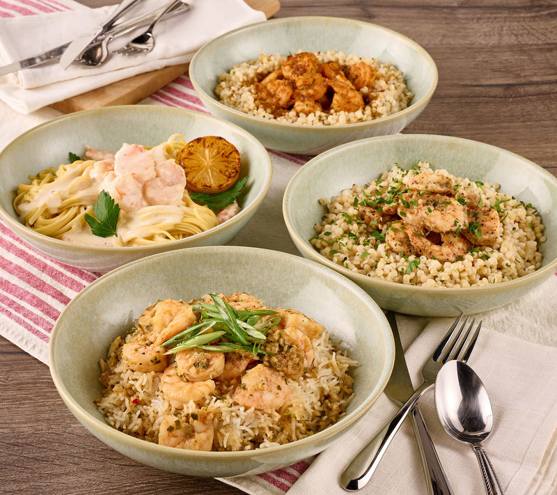 Prime Shrimp (8) Boil-in-Bag Seasoned & Saucy Shrimp Meals — Main view