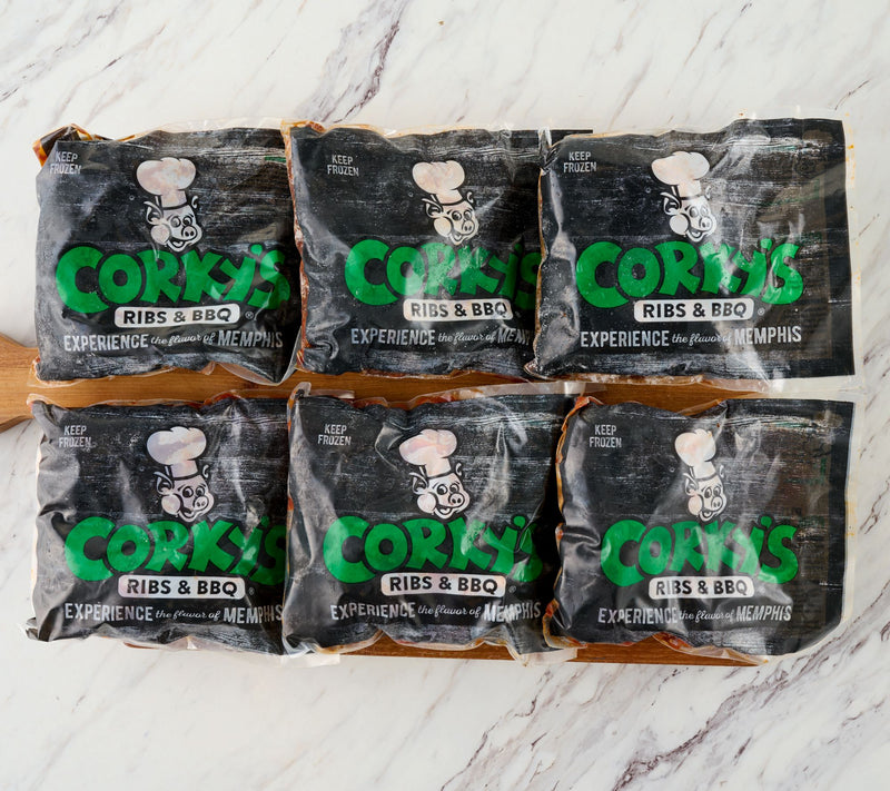 Corky's BBQ 6-lbs Smoked BBQ Pork Burnt Ends — View 2