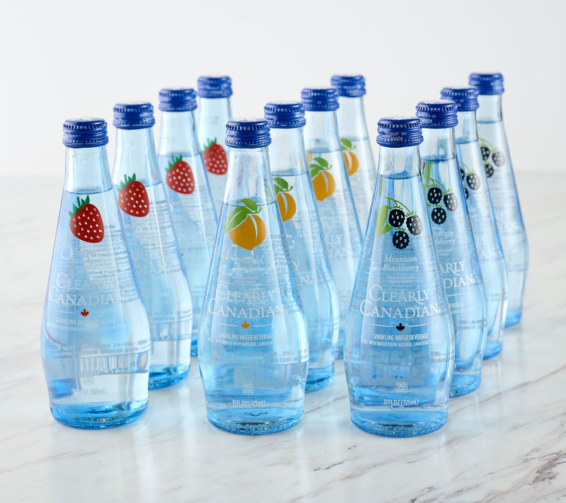 Clearly Canadian 12pk (11oz) Glass Sparkling Flavored Water — View 2