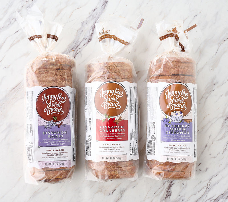 Jenny Lee (3) 18oz Cinnamon Swirl Sunrise Collection Sliced Loaves — View 10