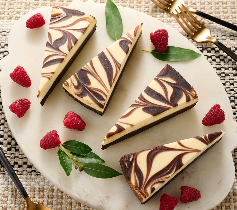 David's Cookies 10" No Sugar Added Marble or NY Style Cheesecake — Main view