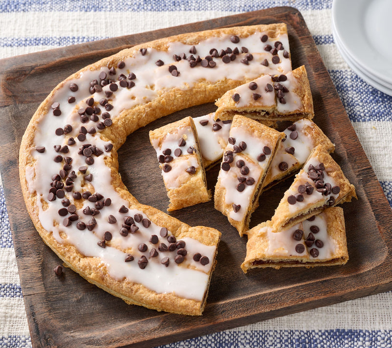 Racine (1) 22oz Strawberry or Chocolate Chip Danish Kringle — View 3