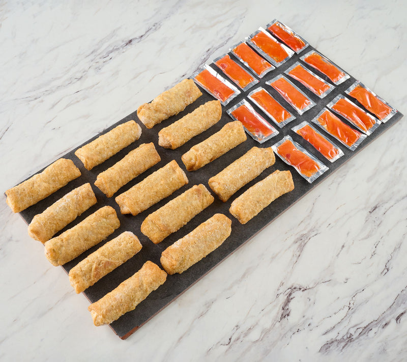 Falkor Fusion (15) 3oz Egg Rolls & (15) Sweet & Sour Sauce — View 2