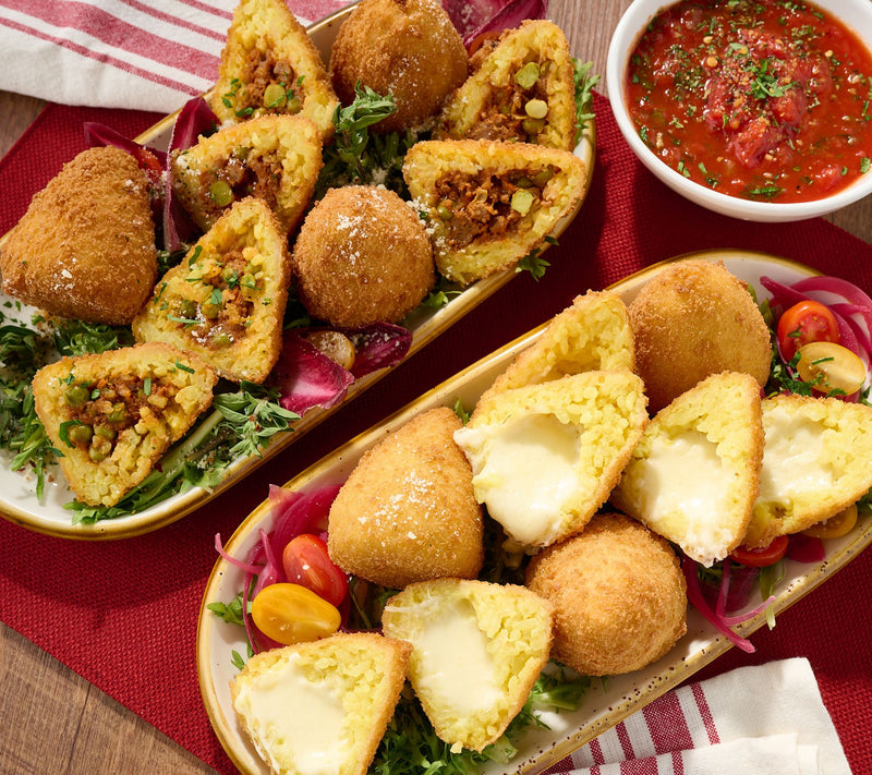 Taste of Italy (12) 4oz Flavored Cone Shaped Arancini — Main view