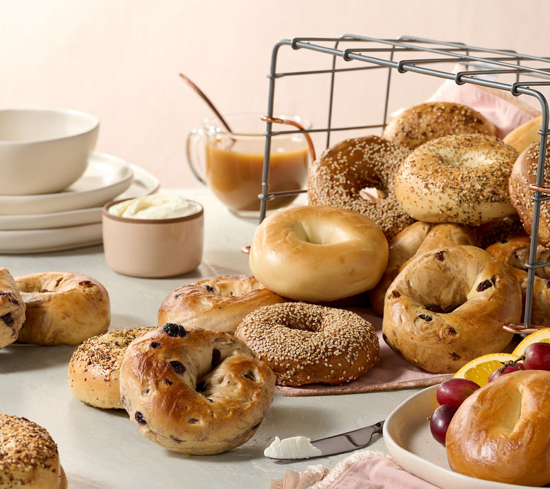 Just Bagels (24) 4oz. NYC Bagels in Choice of Flavors — View 3