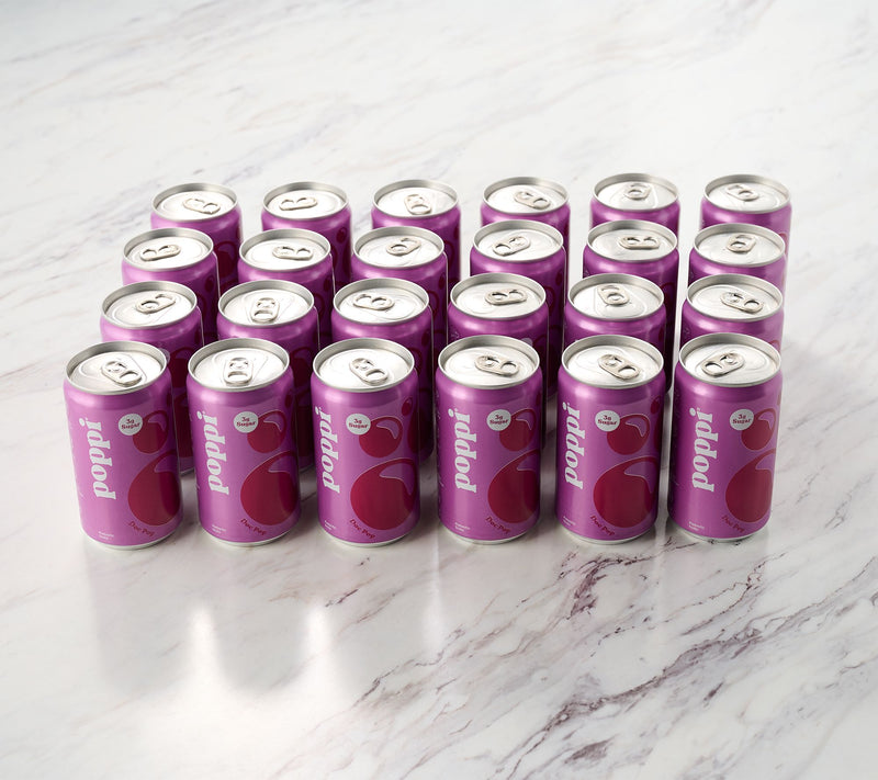 Poppi (24) 7.5 oz Mini Cans 3g Sugar Soda — View 2