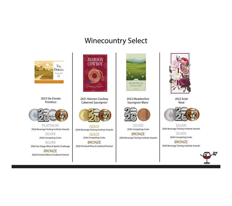 Vino Voyage Wine Country Select (12) 750ml Bottle Set — View 10