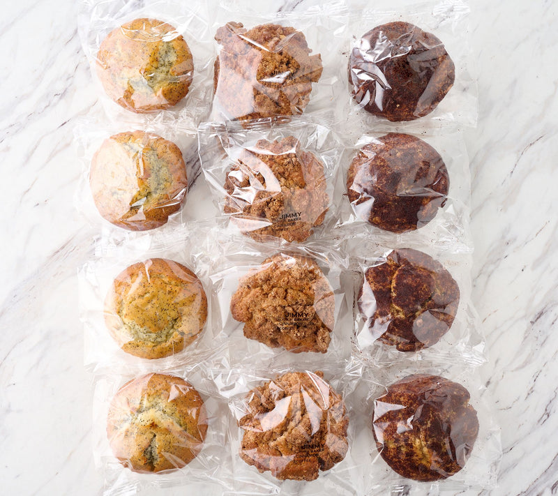 Jimmy the Baker (12) 6oz Three Flavor Muffin Sampler — View 2