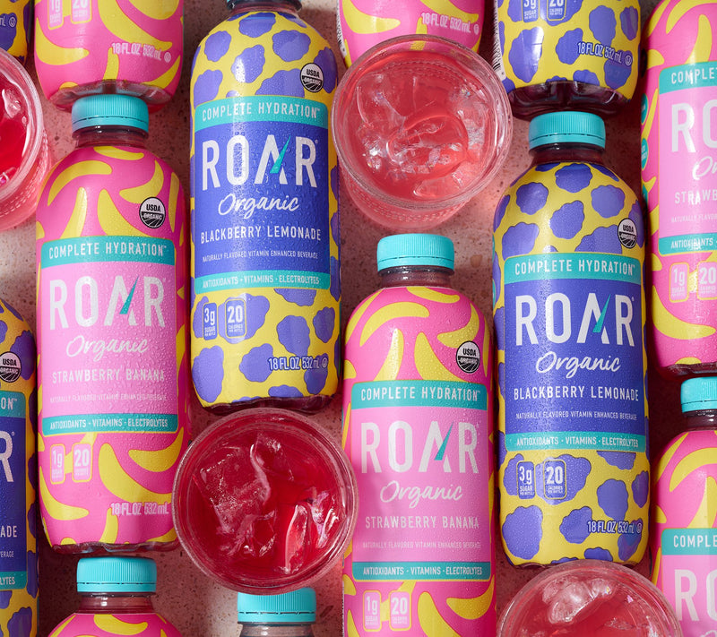 Roar Organic (24) 18oz Btls Vitamin & Electrolyte Beverages — Main view
