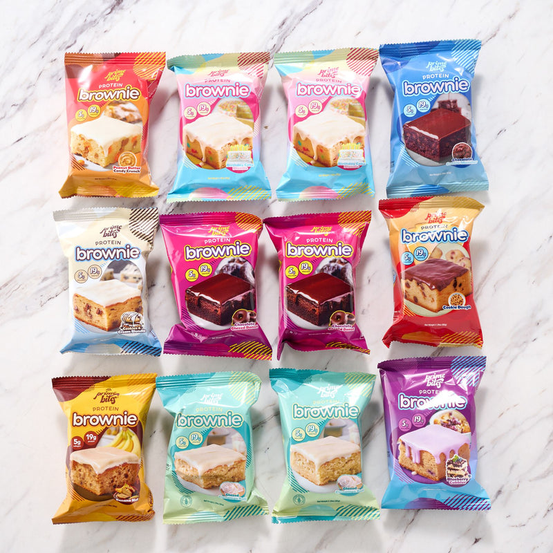 Prime Bites 12 Count Protein Brownies Variety Pack — View 2