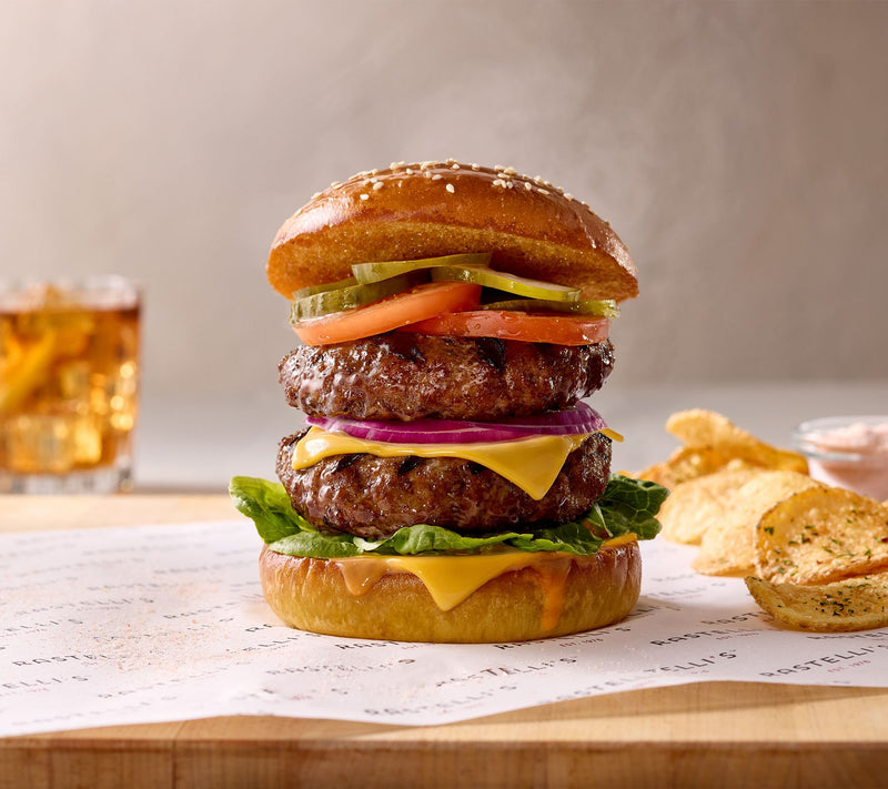 Rastelli's (28) 5.33-oz Private Stock Steak Burgers — View 4