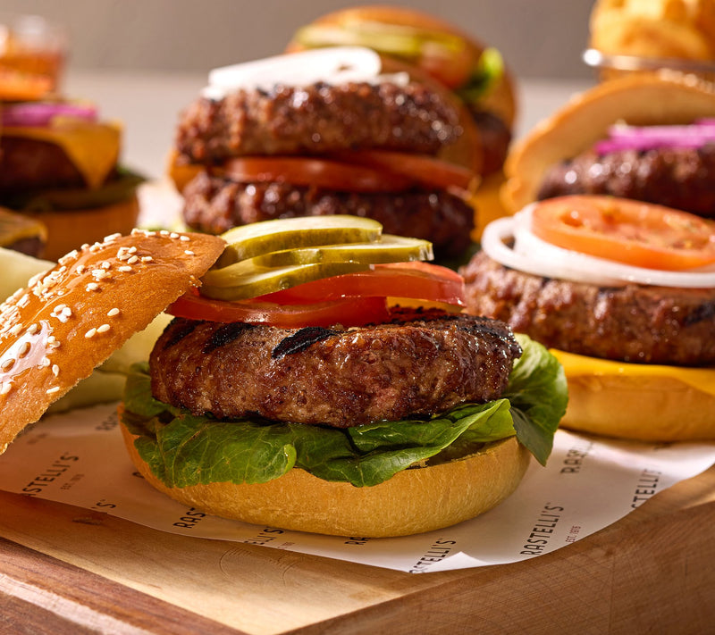 SH 5/18 Rastelli's (14) 5.33-oz Private Stock Steak Burgers — Main view