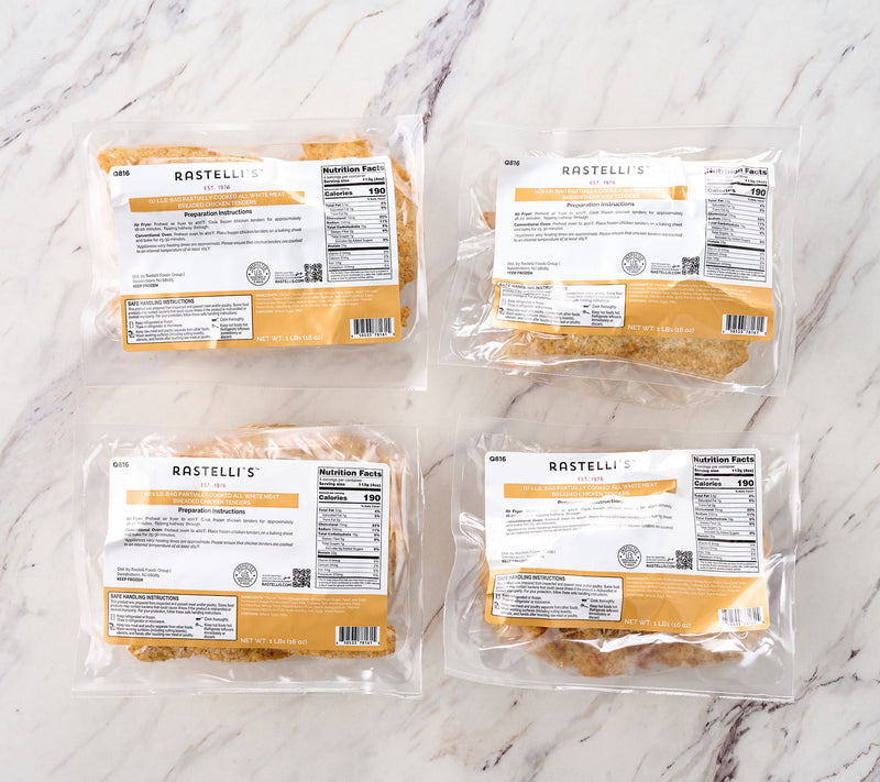 Rastelli's 4-lbs All White Meat Breaded Chicken Tenders — View 2