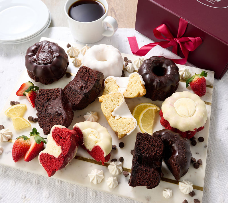 Dulcet (8) Assorted Gourmet Bundt Cakes in Gift Box — Main view