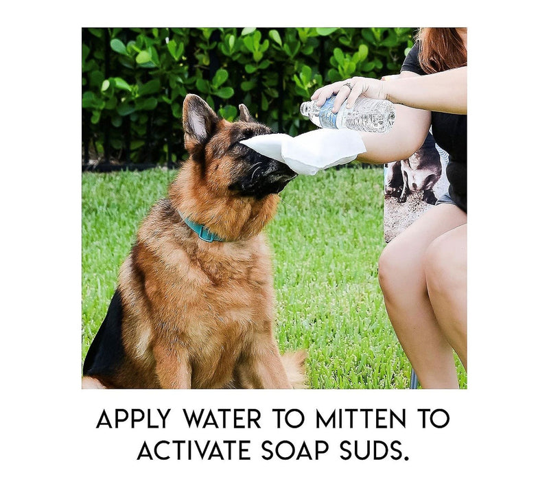 Scrubby Pet 30pc Rinse Free On-the-Go Shampoo Pet Mittens — View 4