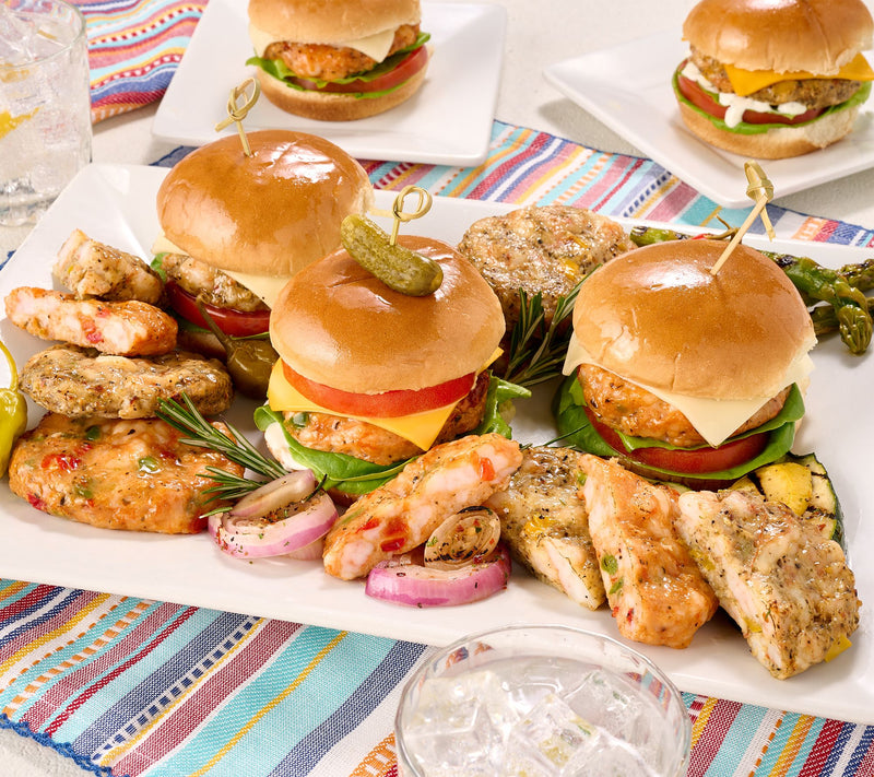 Prime Shrimp (20) 4-oz Premium Shrimp Burgers — Main view